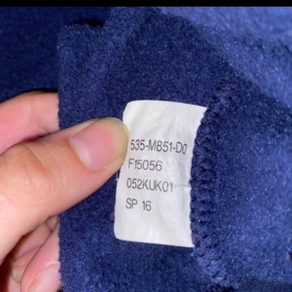 NHL Fanatics STL Blues Navy hoodie Size Medium - Picture 3 of 4